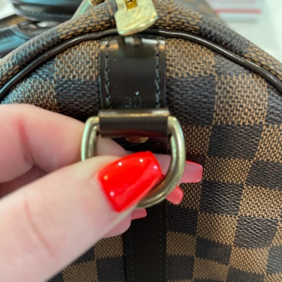 TRADED ❤️ Louis Vuitton DE Speedy 30 Bandouliere - Picture 7 of 16